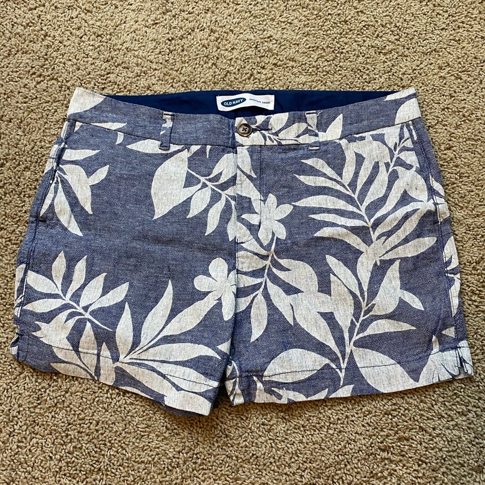 Old Navy Linen Blend Shorts